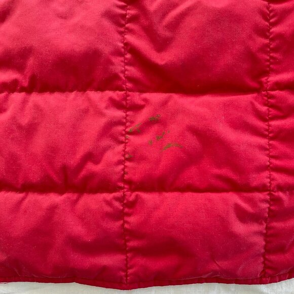 Eddie Bauer Red Quilted Goose Downlight Vest - Picture 12 of 16